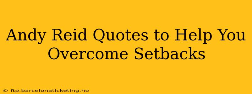 Andy Reid Quotes to Help You Overcome Setbacks
