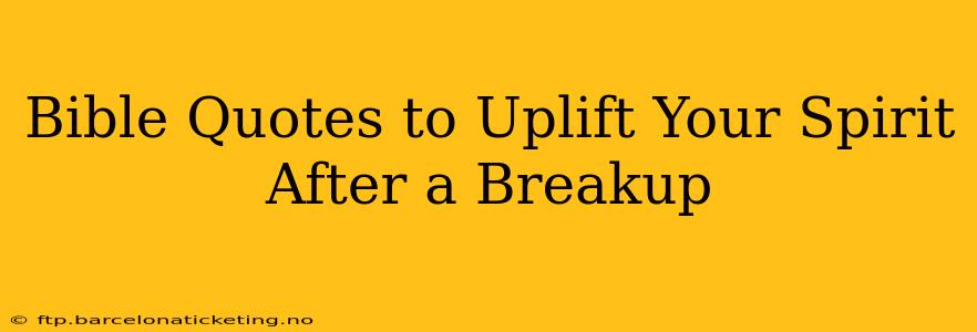 Bible Quotes to Uplift Your Spirit After a Breakup