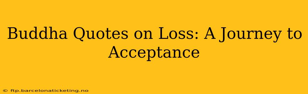 Buddha Quotes on Loss: A Journey to Acceptance