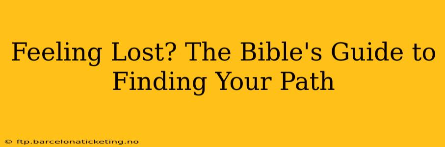 Feeling Lost? The Bible's Guide to Finding Your Path