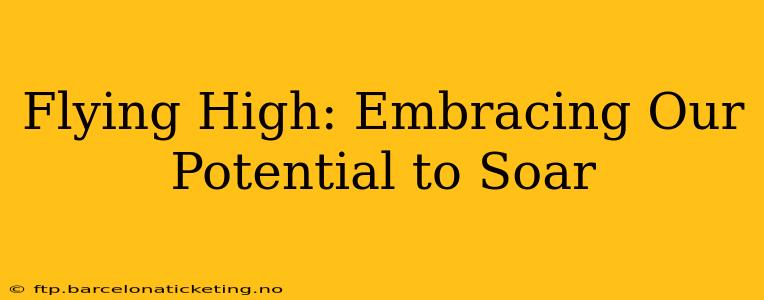 Flying High: Embracing Our Potential to Soar