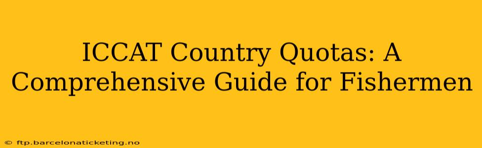 ICCAT Country Quotas: A Comprehensive Guide for Fishermen
