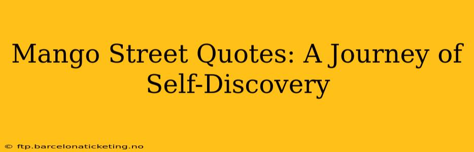 Mango Street Quotes: A Journey of Self-Discovery