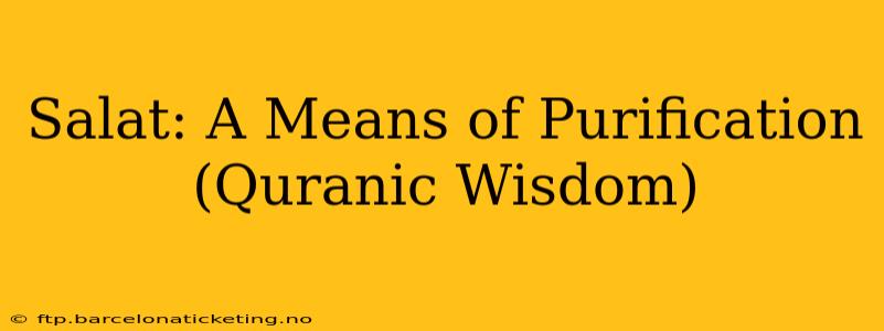 Salat: A Means of Purification (Quranic Wisdom)