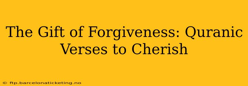 The Gift of Forgiveness: Quranic Verses to Cherish