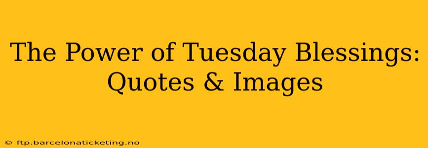 The Power of Tuesday Blessings: Quotes & Images